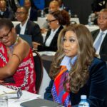 ICT Minister Savannah Maziya speaks at the National Communications Forum, emphasizing digital transformation in Eswatini.