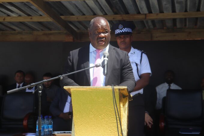 Minister of Education and Training Owen Nxumalo encourages graduates to embrace challenges and use their training to uplift marginalized communities.