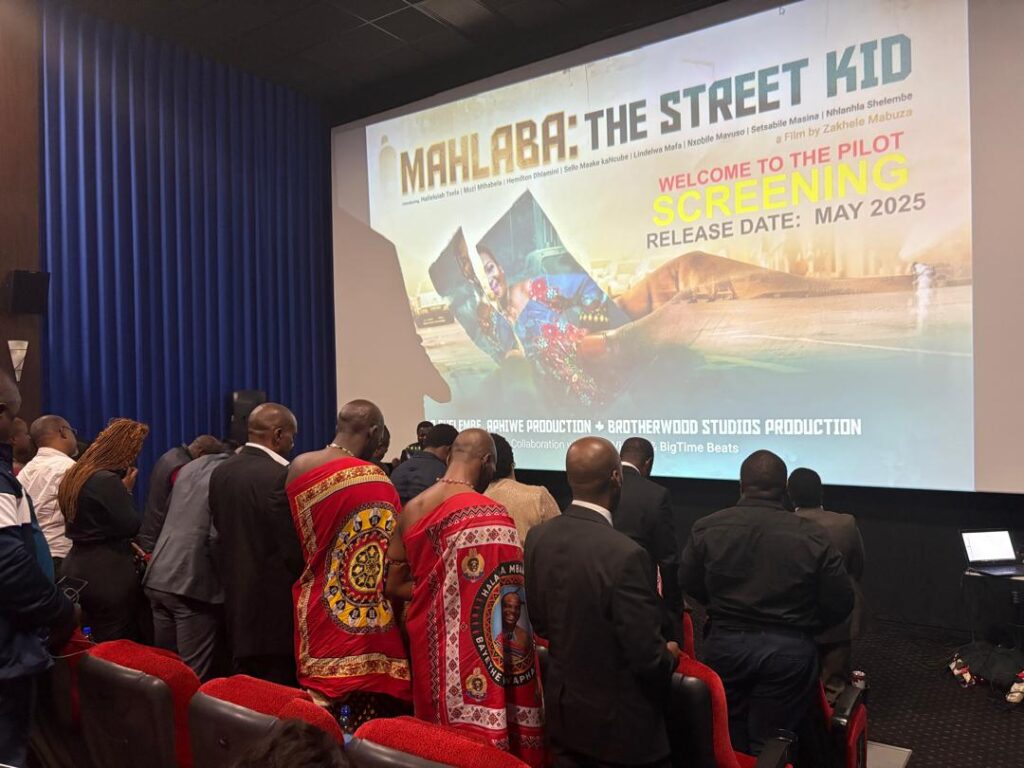 Eswatini's deputy prime minister attends the unveiling of "Mahlaba: The Street Kid" film in Manzini.