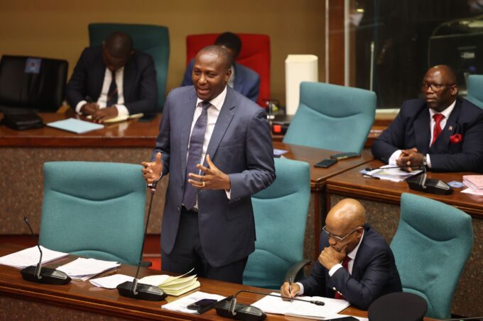 Prime Minister Dlamini addressing key national issues, including economic independence, following the US aid withdrawal.