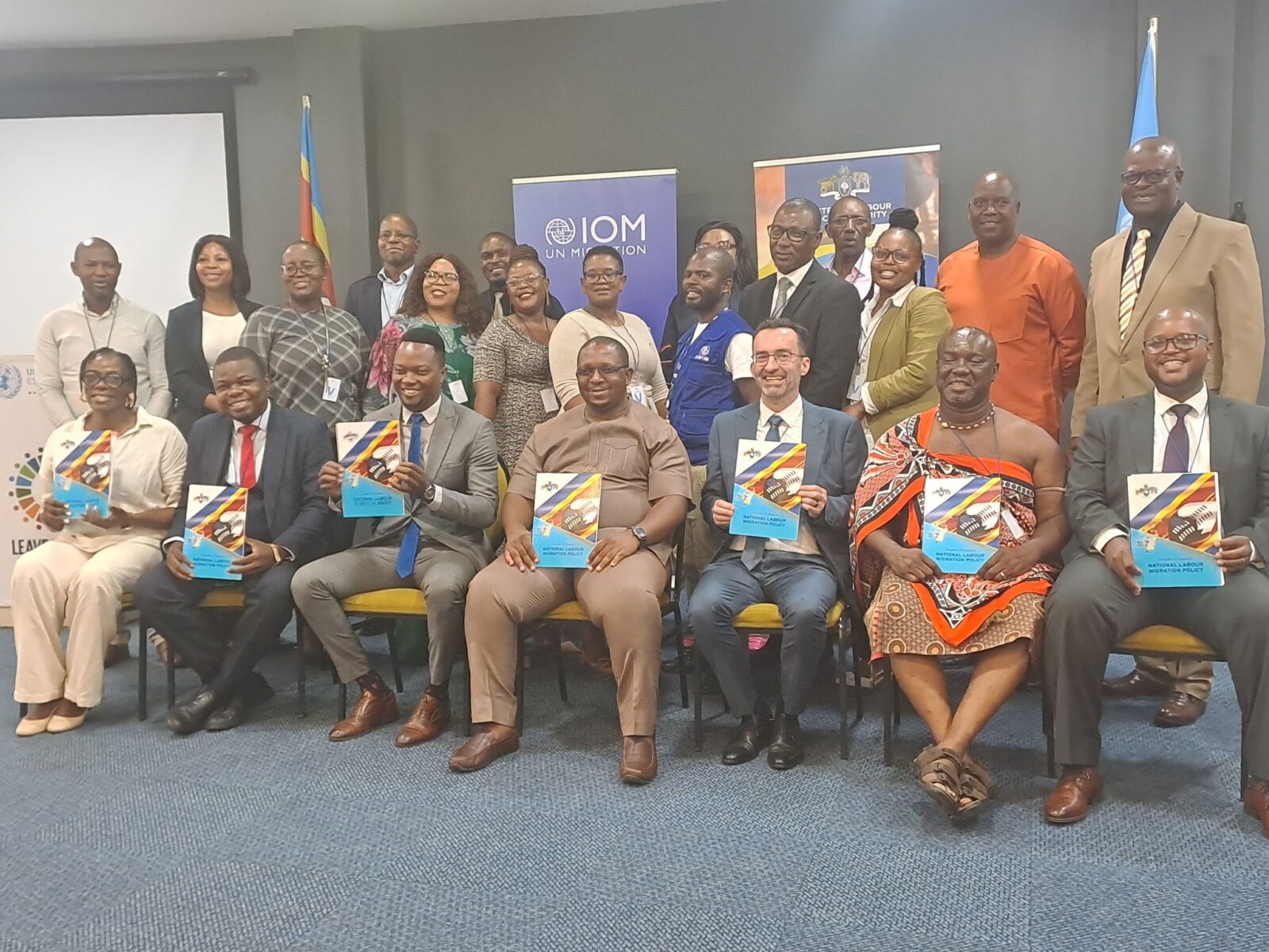 Labour Minister Phila Buthelezi during the launch of the Eswatini Labour Migration Policy on March 6, 2025.