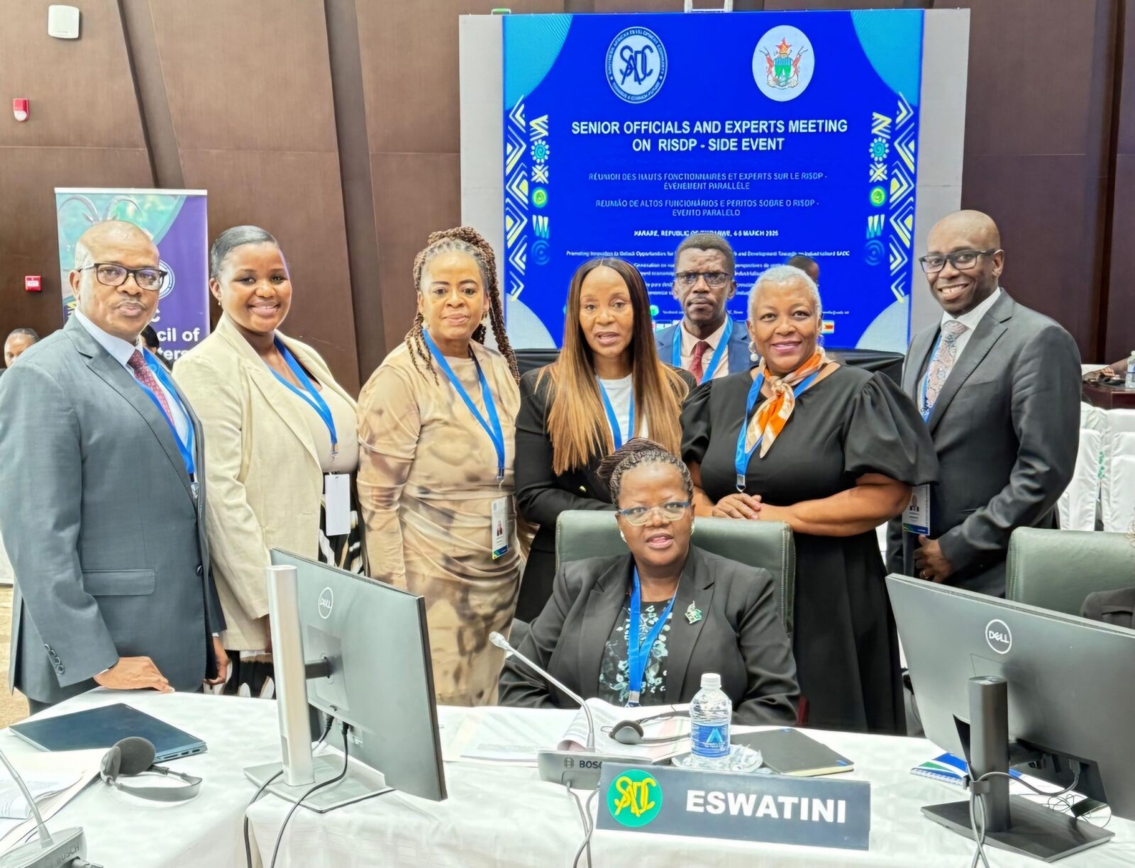 Eswatini officials attend the SADC Council of Ministers meeting in Harare, focusing on regional economic development and policy review. Photo: Ministry of Economic Planning and Development