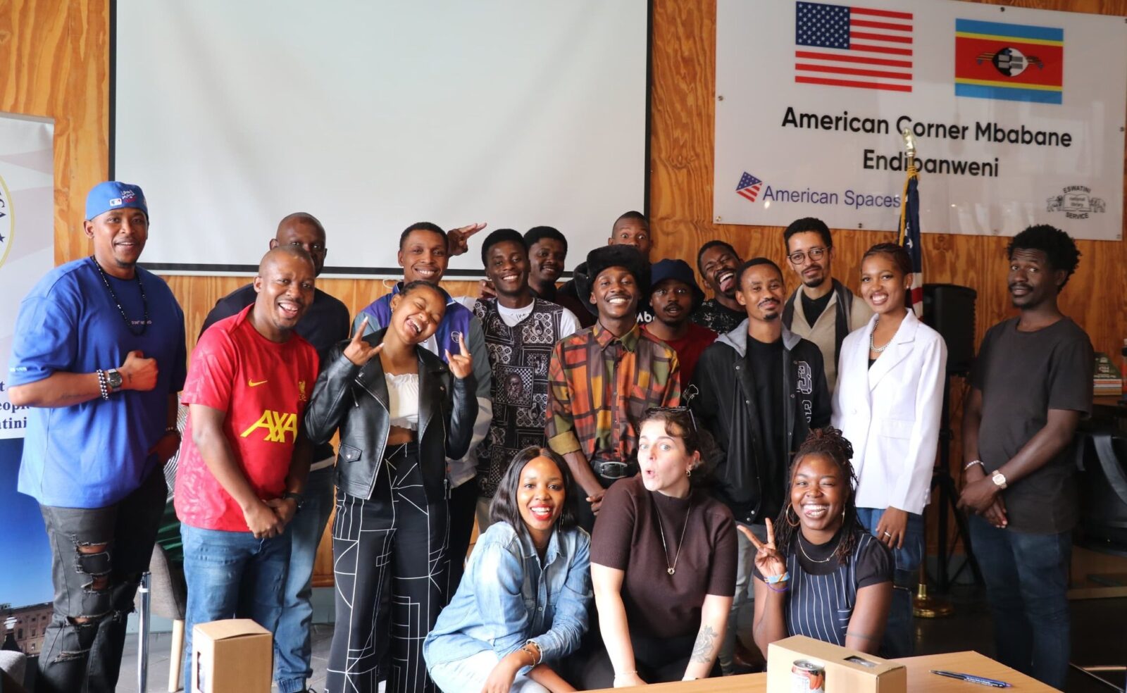 Content creators in Eswatini sharpen their skills at a workshop led by Gabriella Mikiewicz, focusing on brand promotion and digital marketing.