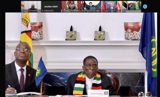 Regional leaders from EAC and SADC meet virtually to discuss urgent security measures for eastern DRC, March 24, 2025.