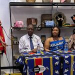 HRH Princess Sakhizwe answers questions from the media during the press conference for the Made in Eswatini Consumer Fair.