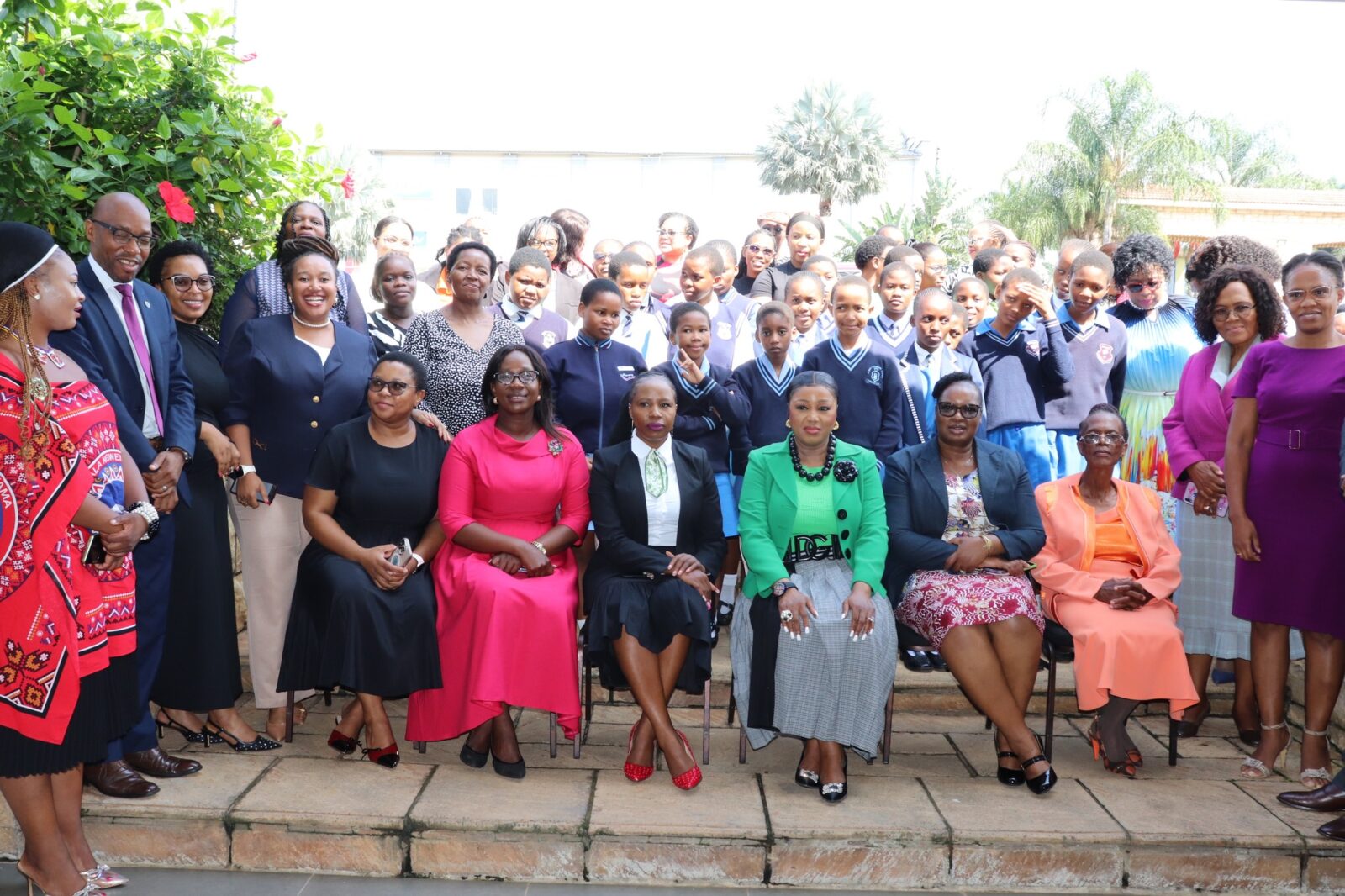 Minister Savannah Maziya launching the STEM Future Pioneers Mentorship Programme