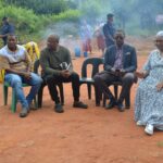 Deputy Prime Minister Thulisile Dladla during a site visit to vulnerable households in Madlangemphisi Inkhundla.