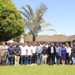 FAO and Ministry of Agriculture officials at the inception workshop for Eswatini’s Irrigation Masterplan, aimed at boosting water resources management and supporting smallholder farmers.