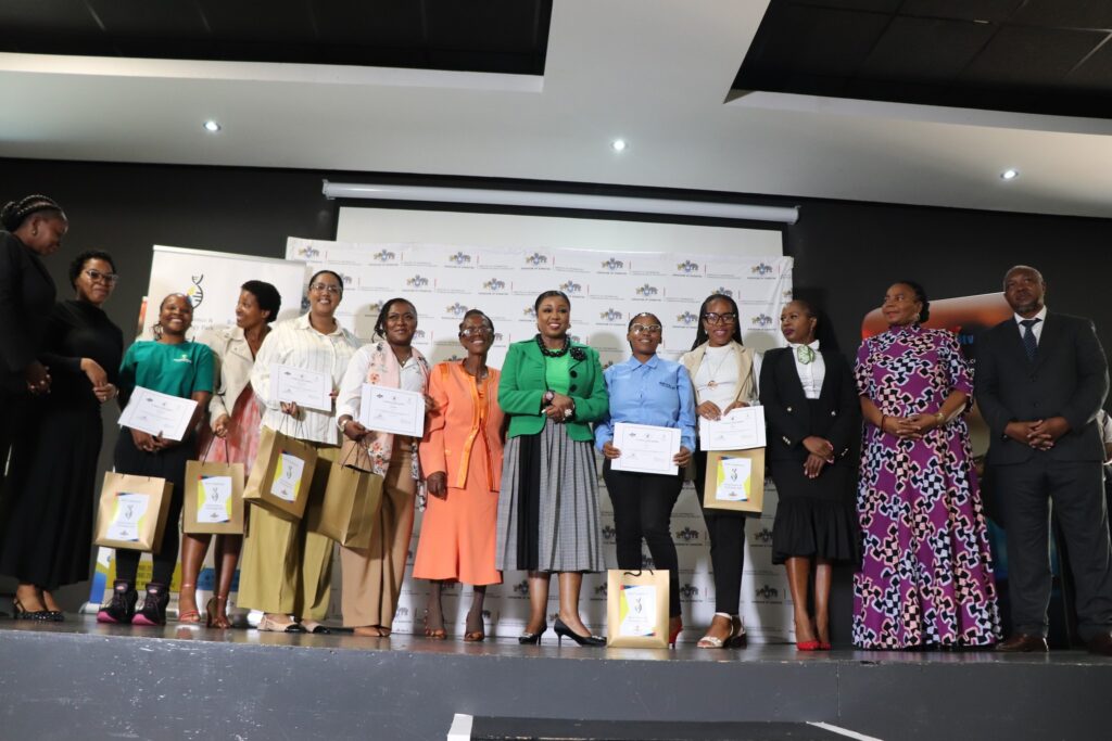 Minister Savannah Maziya launching the STEM Future Pioneers Mentorship Programme