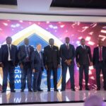 Prime Minister Russell Dlamini with stakeholders and award recipients at the Kofi Annan Road Safety Awards in Ezulwini.