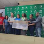 Officials from Nedbank Eswatini and Big Game Parks at the launch of the 2025 Imvelo MTB Classics.