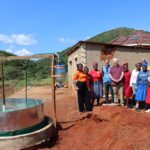 Women from Siyakhula Bomake Cooperative using biogas technology to power their baking enterprise. Photo: UNDP Eswatini
