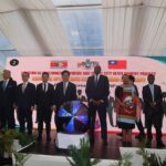 Prime Minister Russell Dlamini during the official handover of the 5G Smart City Project in Mbabane.