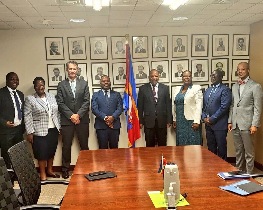 Eswatini ministers attend IMF–World Bank Spring Meetings in Washington to discuss global job creation and economic growth.