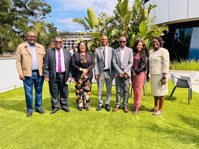 Officials discuss building resilient seed systems in Eswatini. Photo: Taiwan Africa Vegetable Initiative - Eswatini