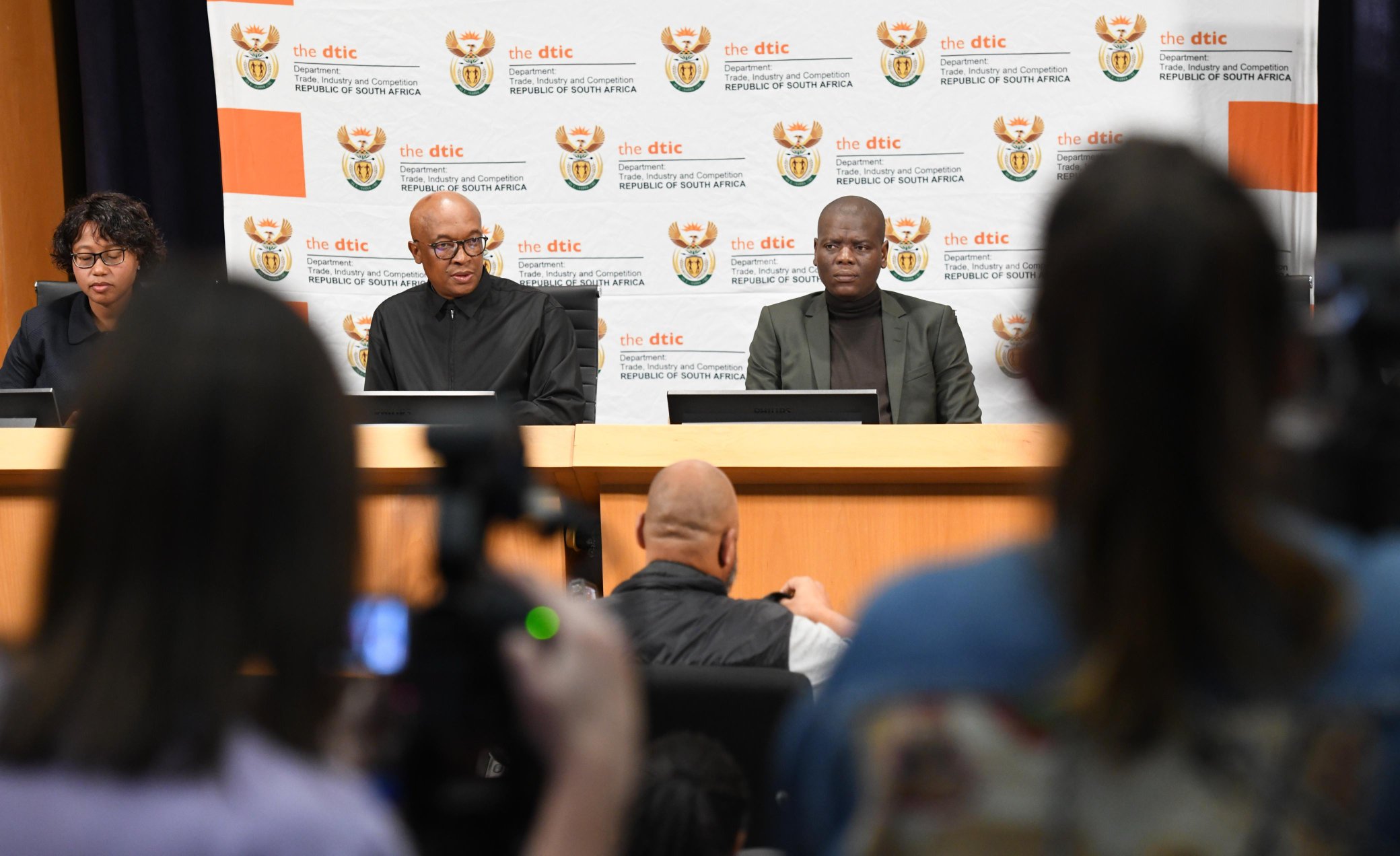 South Africa's ministers outline the country's new economic strategy in response to the upcoming US tariffs. Photo: DIRCO ZA