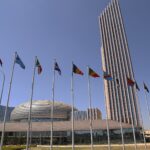 The African Union headquarters in Addis Ababa, Ethiopia