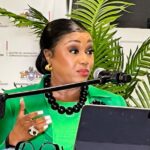 Minister Savannah Maziya launching the STEM Mentorship Programme, aimed at empowering young women in science and technology. Photo: EBIS