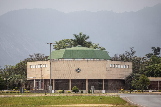 A general view shows the eSwatini Parliament in Lobamba on September 22, 2018. Photo by GIANLUIGI GUERCIA / AFP)