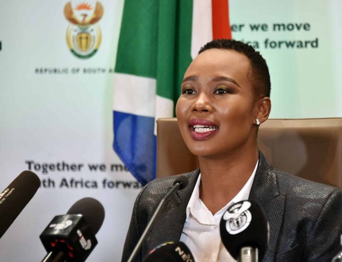 Stella Ndabeni-Abrahams Minister of Small Business Development of South Africa
