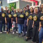 Honourable Sikhumbuzo Dlamini, Acting Minister for Tourism and Environmental Affairs, pictured with Eswatini tourism stakeholders during the Africa Travel Indaba in Durban.