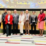 Ms Ndapanda Kanime of the SADC Secretariat speaks during the UN panel on dryland forests at the United Nations Headquarters in New York, with delegates from Eswatini and other member states in attendance.