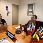SADC Ministers during the virtual Extraordinary Meeting on Disaster Risk Management held on May 12-13, 2025.