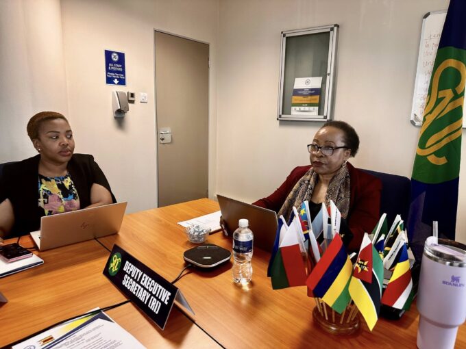 SADC Ministers during the virtual Extraordinary Meeting on Disaster Risk Management held on May 12-13, 2025.
