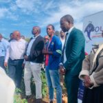 Officials from the Ministry of Sports, Culture and Youth Affairs and Members of Parliament tour youth-led projects funded by the Youth Enterprise Revolving Fund (YERF) in the Manzini region.