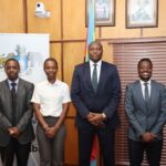 Prime Minister Russell Dlamini joins youth entrepreneurs and stakeholders during one of the Youth Chamber of Commerce and Industries