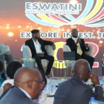 MTN Eswatini CEO speaks during a panel session at the Eswatini Investment Conference 202
