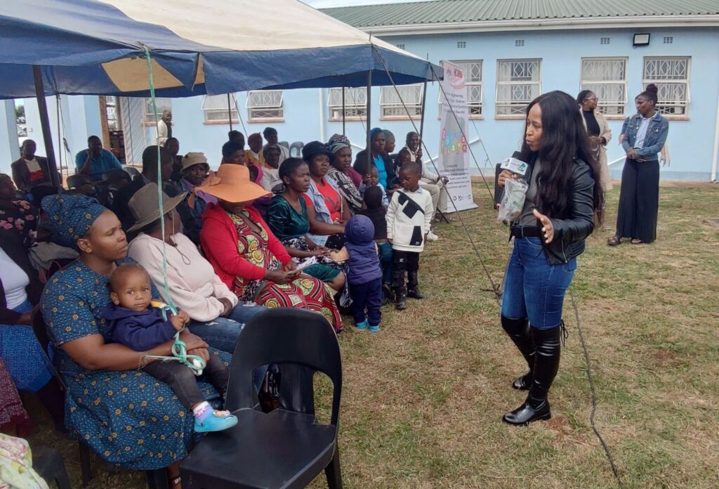 Officials from Taiwan Technical Mission and Eswatini’s Ministry of Health at the Vusweni outreach event.