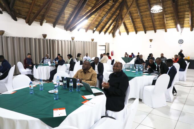 Delegates engage during the National Adaptation Plan validation workshop at Sibane Hotel, where key tools for climate resilience in Eswatini were reviewed.