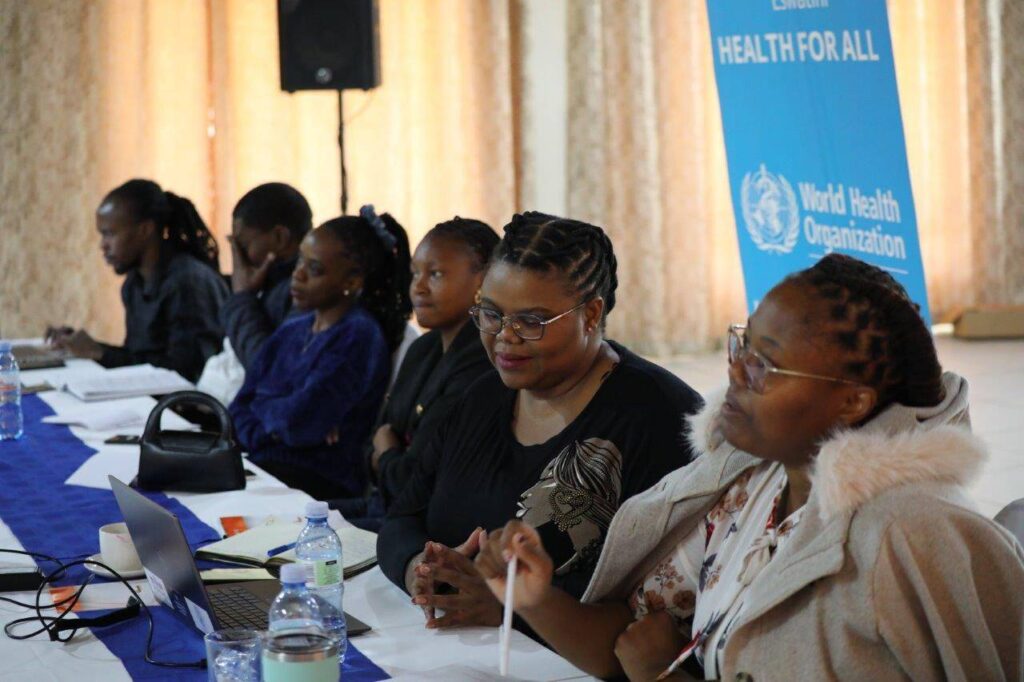 Health communication officers from the Ministry of Health during the WHO-supported training on digital tools and strategies in Ezulwini. Photo: Stratcom