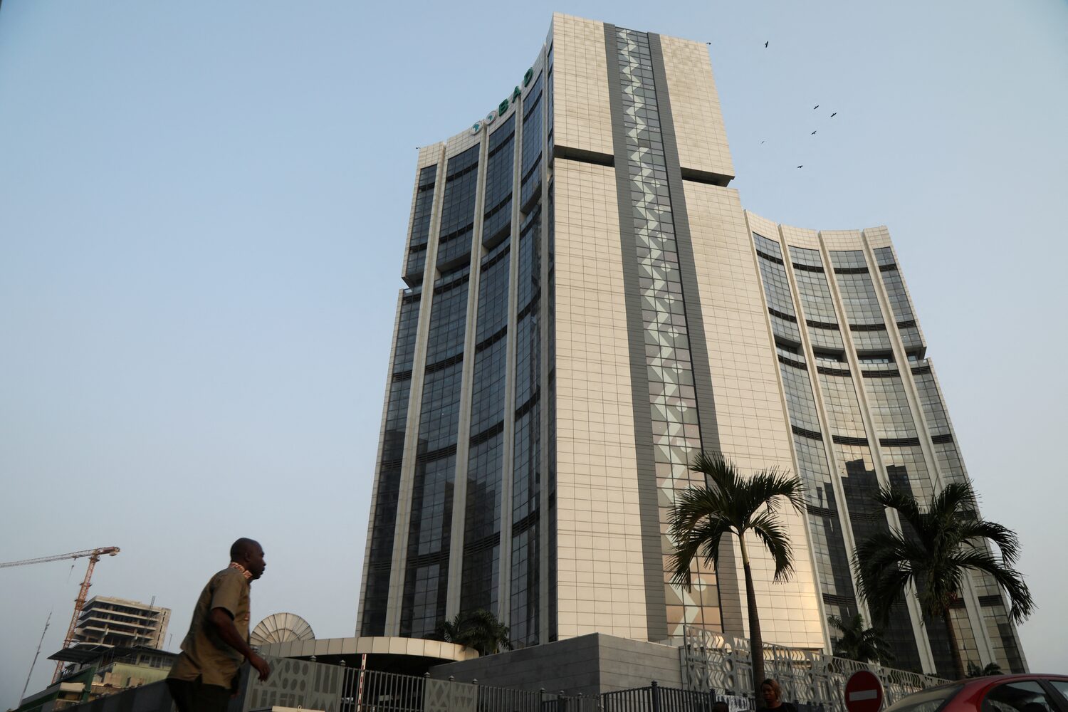 The headquarters of the African Development Bank (AfDB) are pictured in Abidjan, Ivory Coast, January 30, 2020.REUTERS/Luc Gnago/File Photo