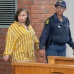 Kelly Smith (L) was found guilty of trafficking her six-year-old daughter © RODGER BOSCH / AFP