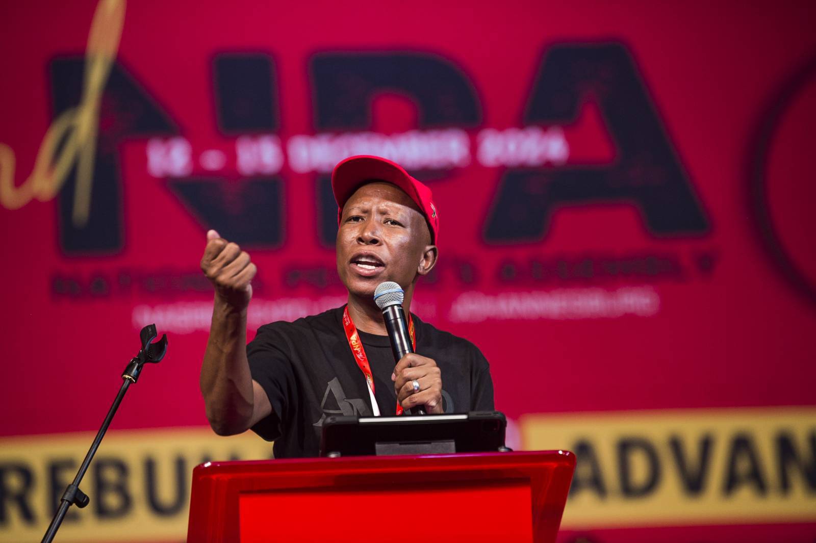 EFF leader Julius Malema. (Delwyn Verasamy/M&G)