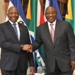 President Cyril Ramaphosa and Prime Minister Samuel Ntsokoane Matekane met in Maseru, Lesotho, during the Second Session of the Bi-National Commission (BNC) between South Africa and Lesotho.