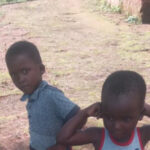 The two siblings, aged 3 and 5, whose bodies were tragically found inside a parked car in Gobholo, Mbabane over the weekend.