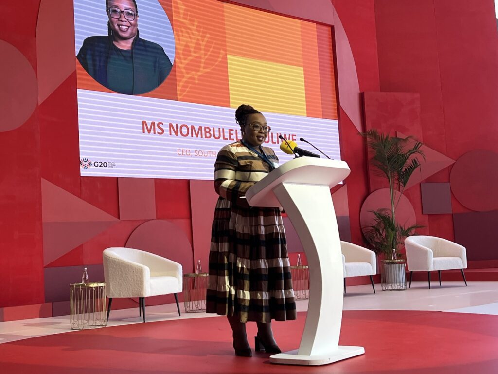 CEO of SA Tourism, Nombulelo Guliwe