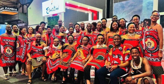 Representatives from Eswatini Tourism Authority and local hospitality partners at Africa’s Travel Indaba 2024 in Durban