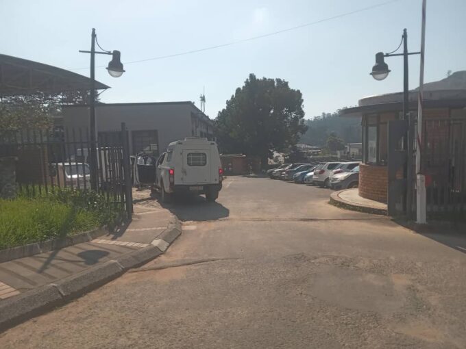 The entrance and corridors of the Mbabane Magistrates Court (Pics: Lindelwa Myeni).