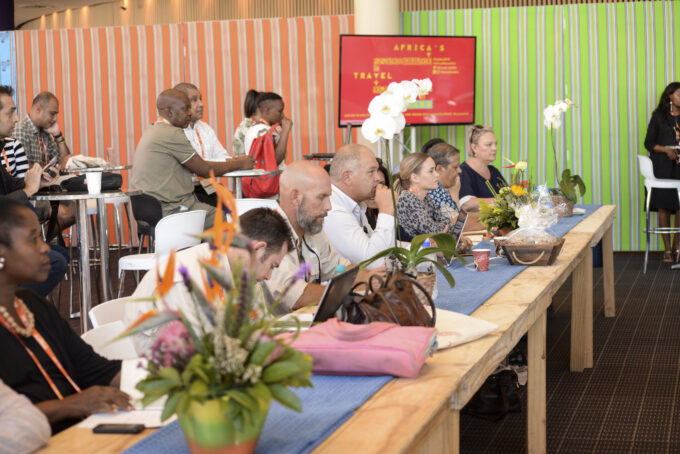 Business networking at the Africa Travel Indaba in Durban