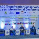 Panel discussion at the SADC TFCA International Conference focusing on community conservation and sustainable financing. Photo by SADC