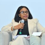 Futhi Tembe, CEO of the Eswatini National Provident Fund, engages in dialogue during the 6th Annual Africa Pension Funds and Retirement Summit held from May 13–16, 2025, in Casablanca, Morocco, where she was one of the key invited speakers.