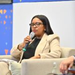 Futhi Tembe, CEO of the Eswatini National Provident Fund, engages in dialogue during the 6th Annual Africa Pension Funds and Retirement Summit held from May 13–16, 2025, in Casablanca, Morocco, where she was one of the key invited speakers.