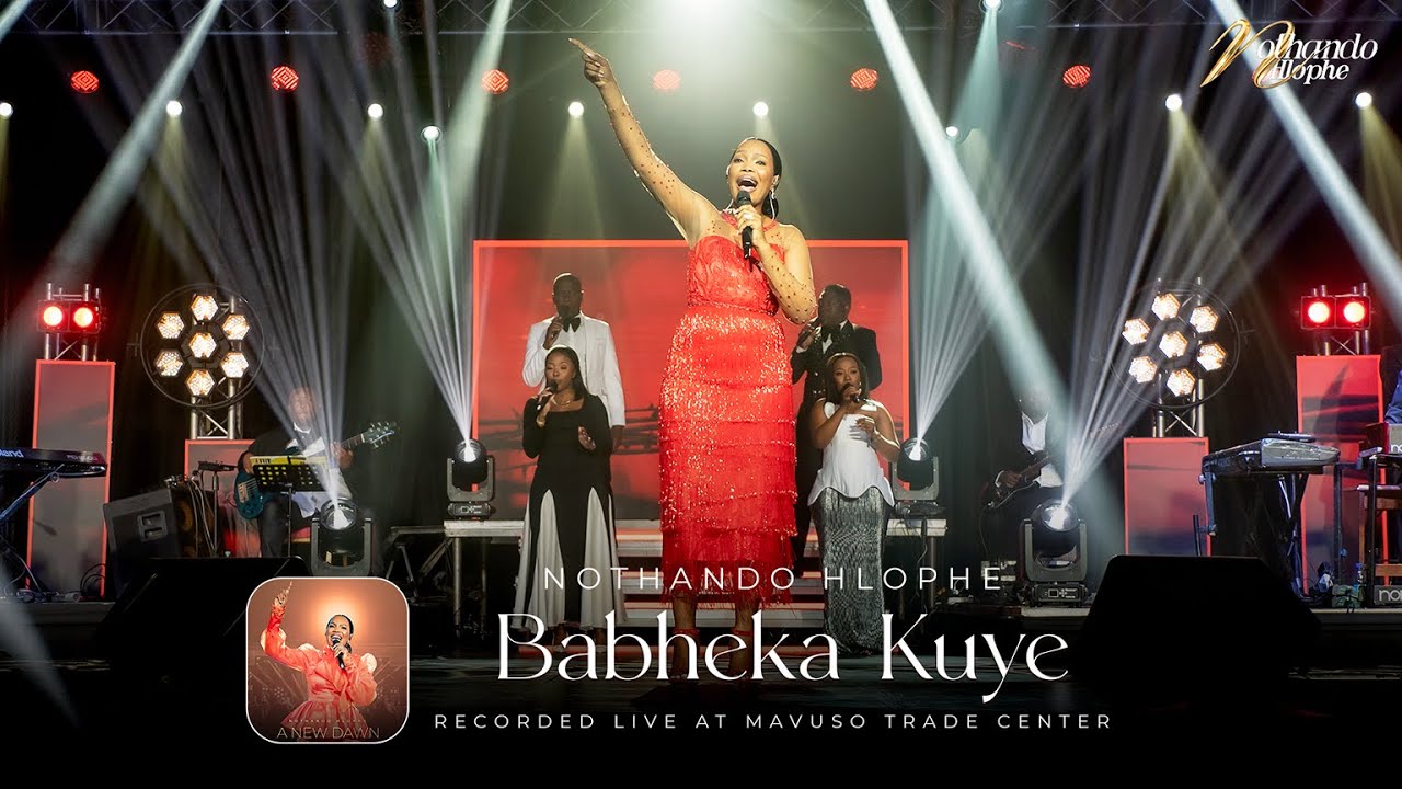 Gospel artist Nothando Hlophe performing Babheka Kuye Medley from her 2025 album A New Dawn, recorded live at Mavuso Trade Center