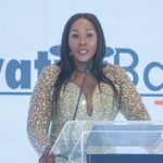 EswatiniBank CEO Nozizwe Mulela addresses guests at the bank’s Business Gala Dinner in Mbabane. Photo by Eswatini Bank