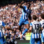 Welbeck celebrates in style as Brighton moves up to 8th