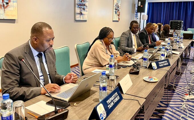 Delegates from COMESA, EAC and SADC Member States during the Tripartite Simplified Trade Regime meeting in Dar es Salaam, Tanzania.